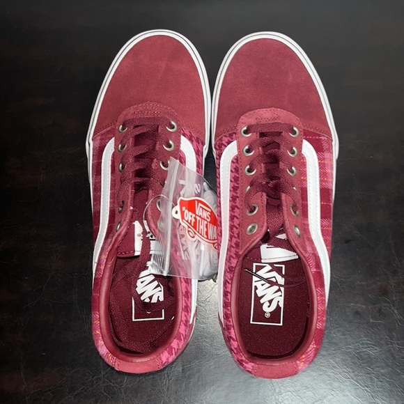 VANS Ward Plaid Platform Mix Port 9.5 - Picture 4 of 7